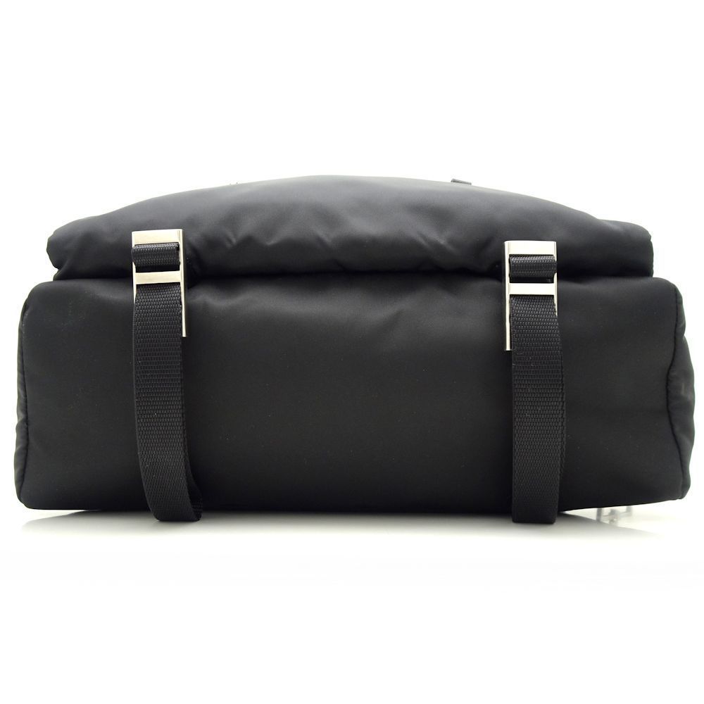 Prada Shoulder Bag Diagonal Nylon Nero Black - Picture 3 of 8